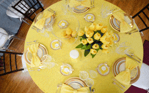 Spring Table Setting