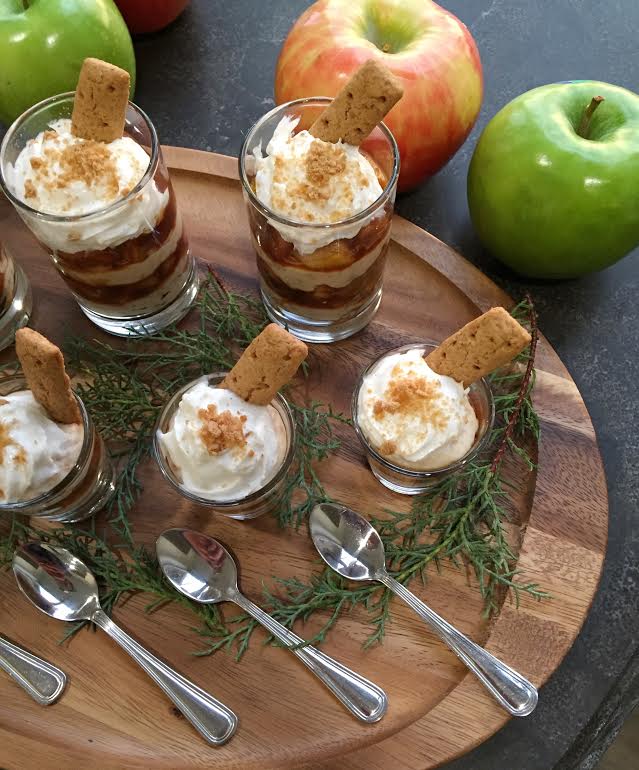 Mini Apple Pie Cheesecake Shooters A Classic Party Rental