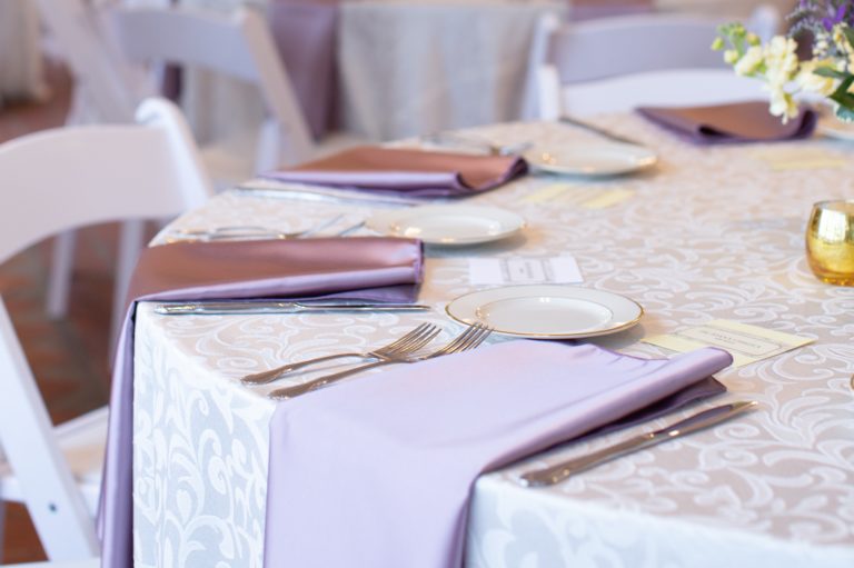 Choosing Linens for Your Wedding A Classic Party Rental