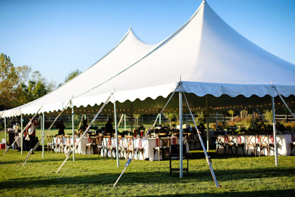 An image of a pole tent used for outdoor events.