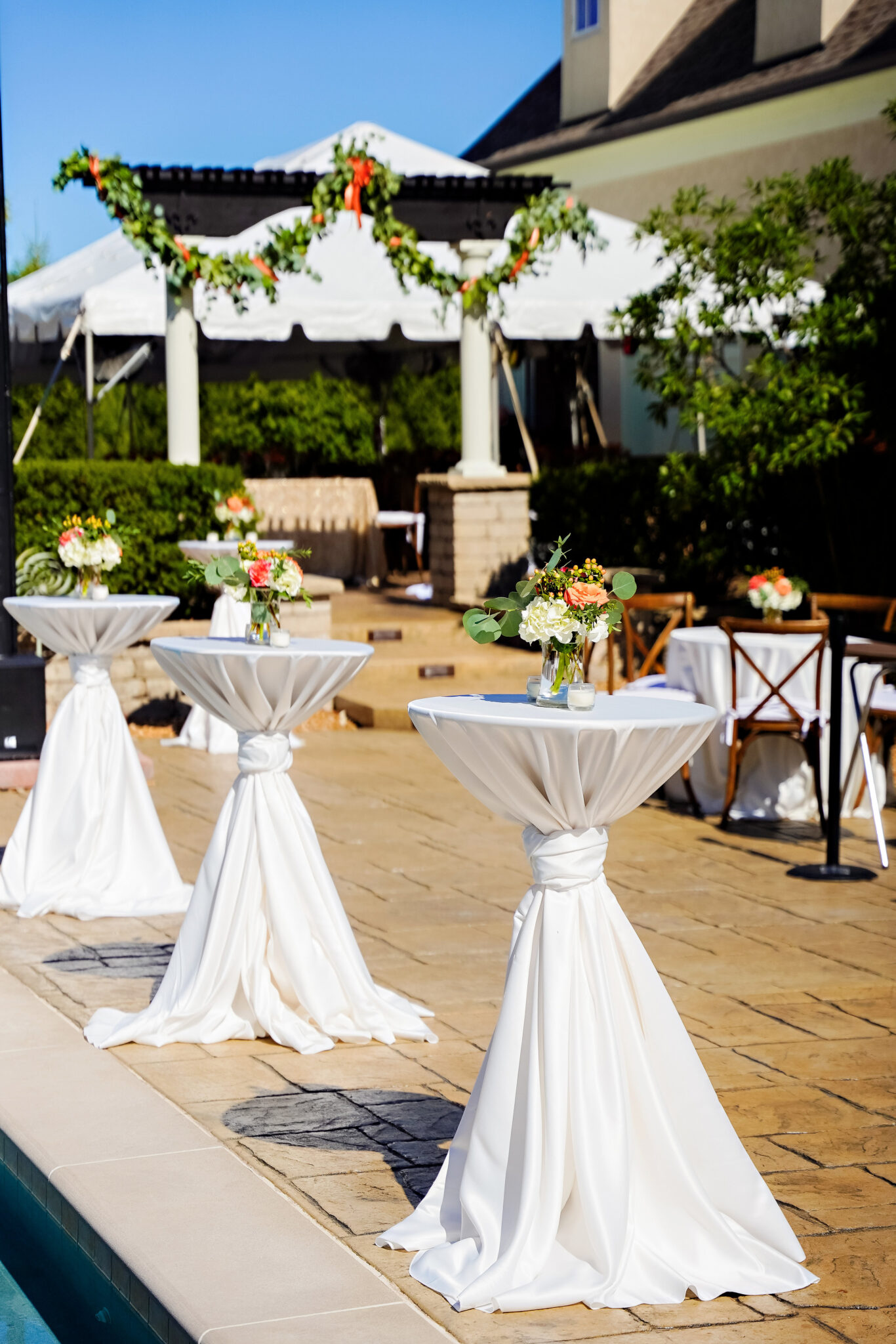 Cocktail Tables 42" Tall A Classic Party Rental