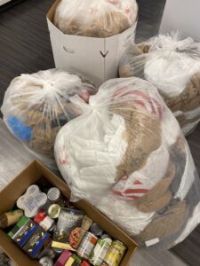 A Classic Party rental Indianapolis food drive 