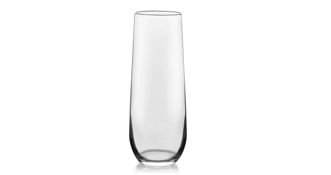 Stemless Champagne Glass – Allwell Rents