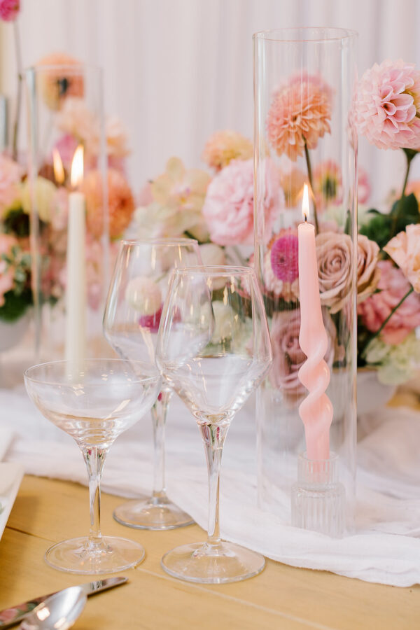 Glass Chimney Taper Candle Shade A Classic Party Rental